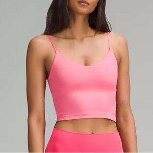 lululemon athletica Pink Crop Top